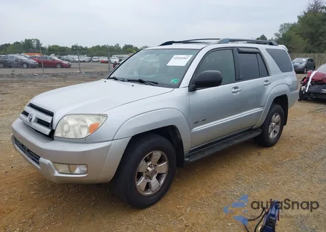 2004 Toyota 4Runner Sr5 V6 from USA, damaged, VIN JTEBU14R540040829